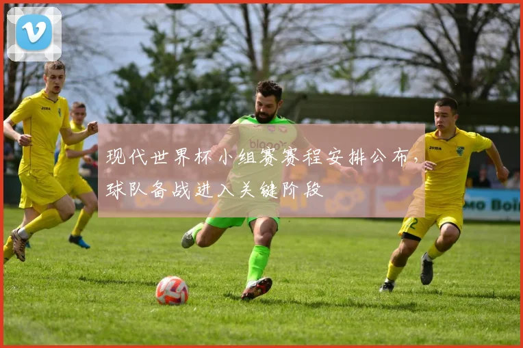 现代世界杯小组赛赛程安排公布,球队备战进入关键阶段